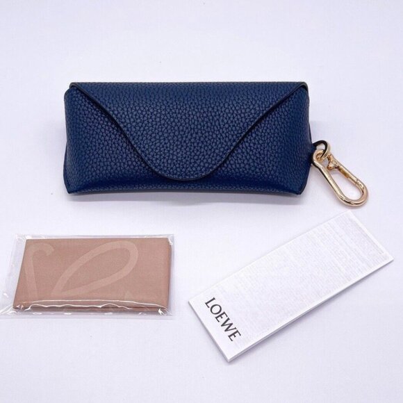 NEW LOEWE ROUND SUNGLASSES LOEWE LW40089I 01B BLACK GREY WOMEN EYEWEAR - Picture 4 of 4